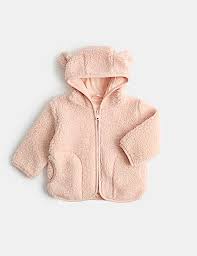 Little Soft Fleece Lined Hooded Jacket